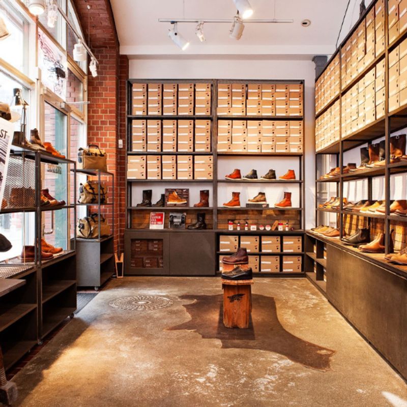 Red wing store shoes outlet store